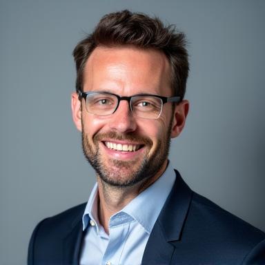 Portrait of Markus Bauer, business German coach at EdelSprach Atelier