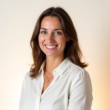 Portrait of Clara Steiner, exam preparation expert at EdelSprach Atelier
